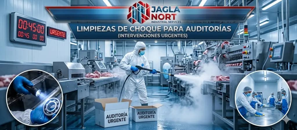 Limpiezas de choque para auditorías y visitas inesperadas
