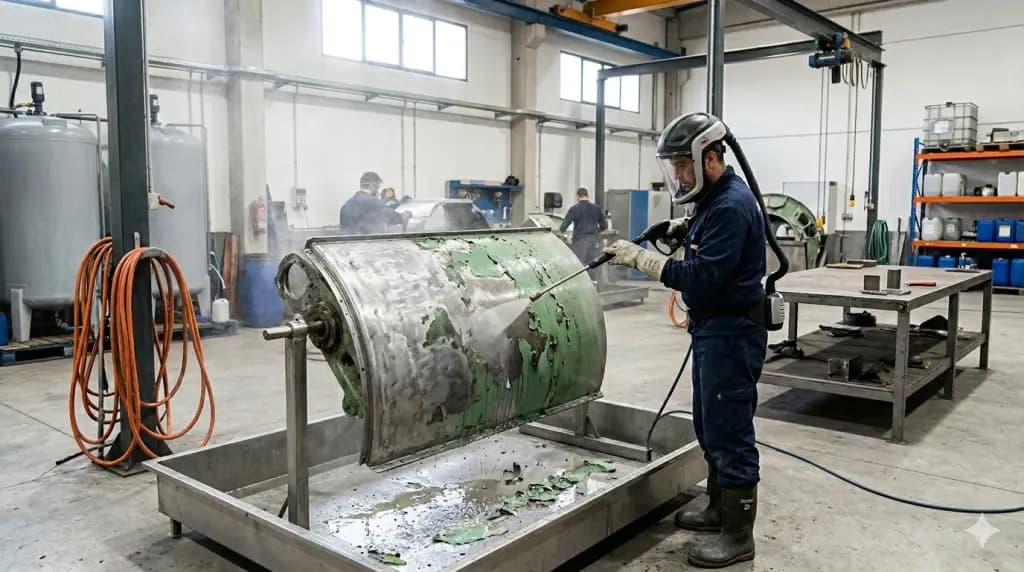 Decapado técnico y tratamiento de superficies